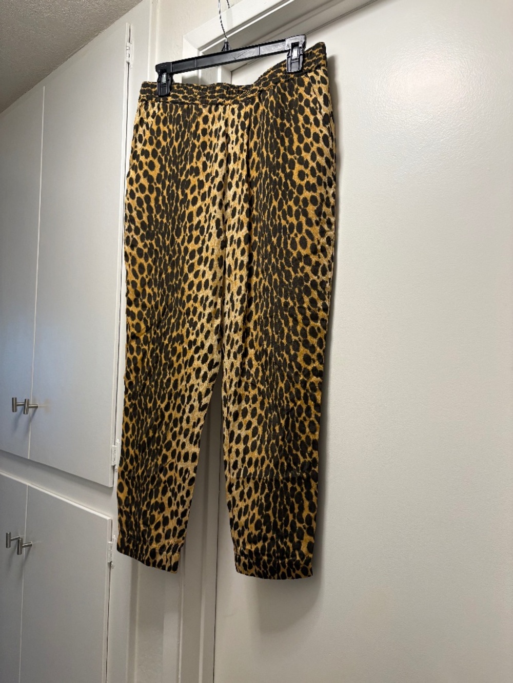 NWOT R13 “Harem” jogger pants - cheetah print - size medium